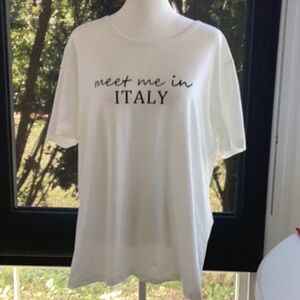 Meet Me In Italy t-shirt